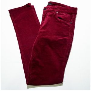 Edyson Stitch Fox Hampton Skinny Corduroy Jeans